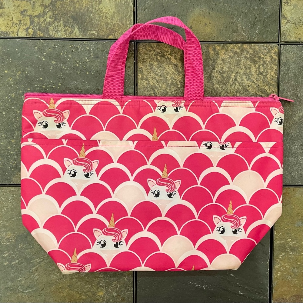 Thirty-One Pink Unicorn Dream Thermal Tote